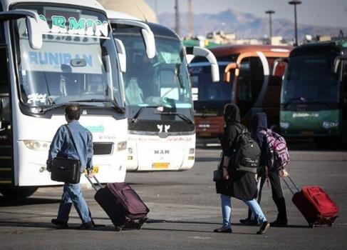 جابه جایی بیشتر از 800 هزار مسافر در پایانه های مسافربری مشهد طی ایام نوروز 1401