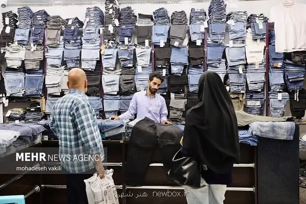 حکایتی از بازار پوشاک شب عید نرخها جلوتر از جیب مردم
